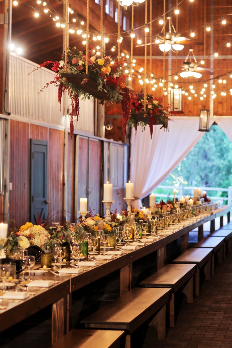 A Rustic Utah Ranch Fall Wedding via TheELD.com