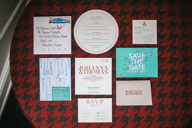 A Polka Dot Inspired Colorful Wedding via TheELD.com