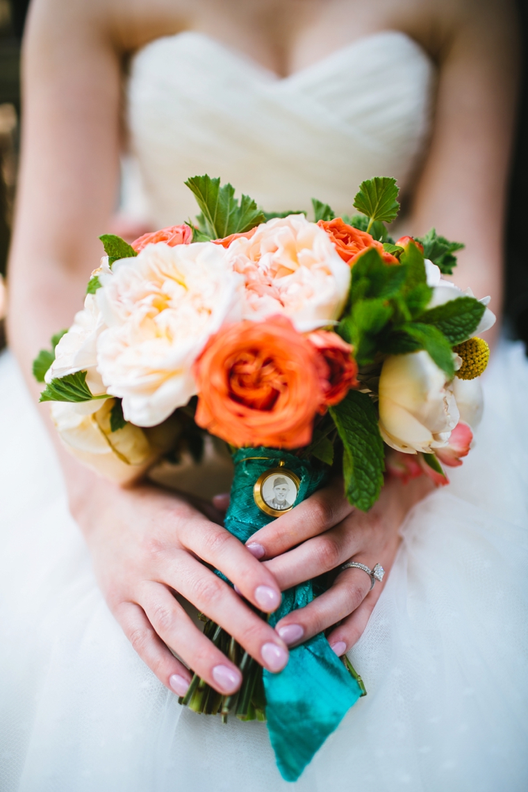 A Polka Dot Inspired Colorful Wedding via TheELD.com