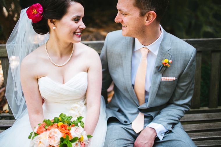 A Polka Dot Inspired Colorful Wedding via TheELD.com