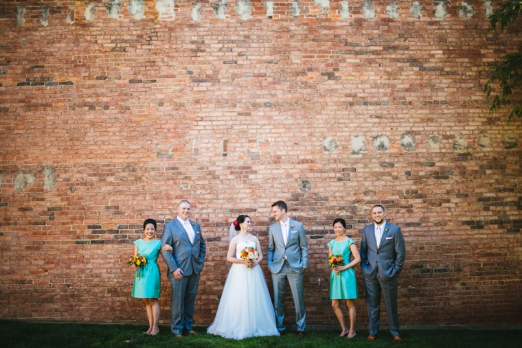 A Polka Dot Inspired Colorful Wedding via TheELD.com