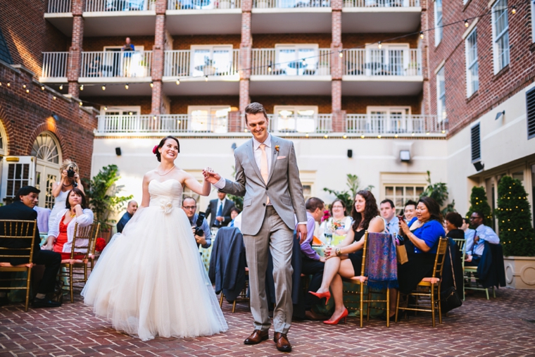 A Polka Dot Inspired Colorful Wedding via TheELD.com