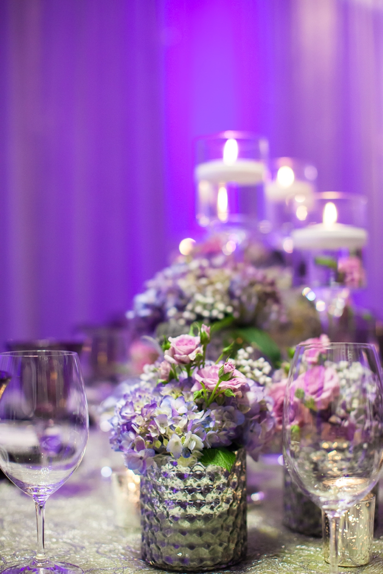 Glamorous Purple Wedding Inspiration via TheELD.com