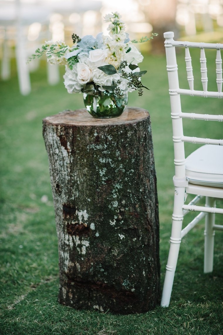 An Eclectic Mint and Pink Garden Wedding via TheELD.com