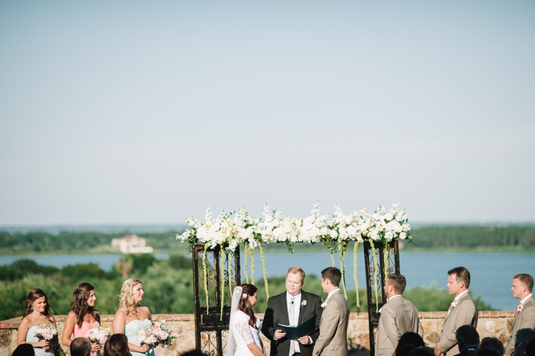 An Eclectic Mint and Pink Garden Wedding via TheELD.com