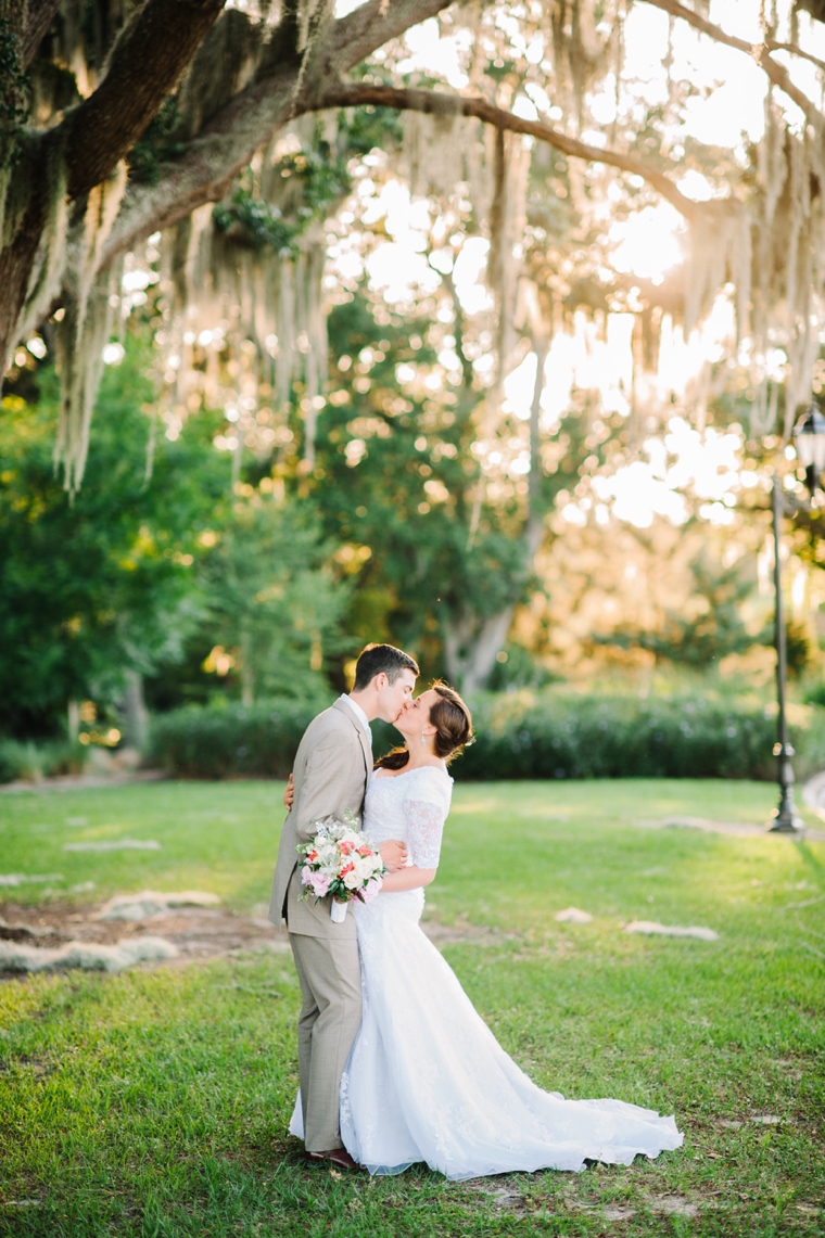 An Eclectic Mint and Pink Garden Wedding via TheELD.com