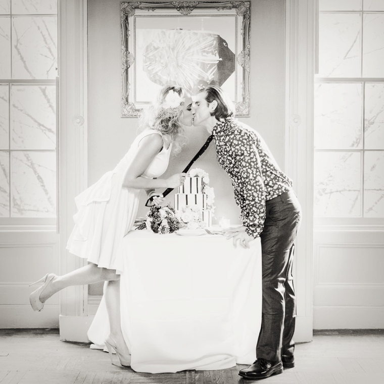 Edgy & Chic Hipster Wedding Ideas via TheELD.com