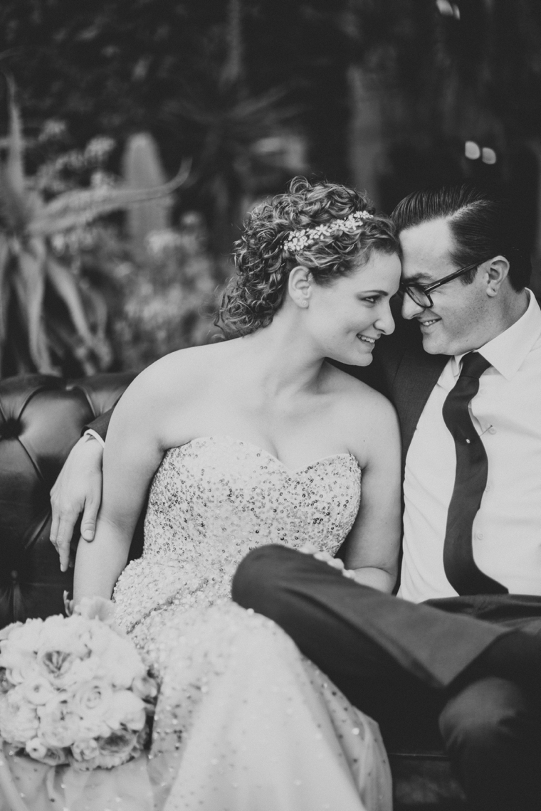 A Sparkly and Eclectic Smog Shoppe Wedding via TheELD.com