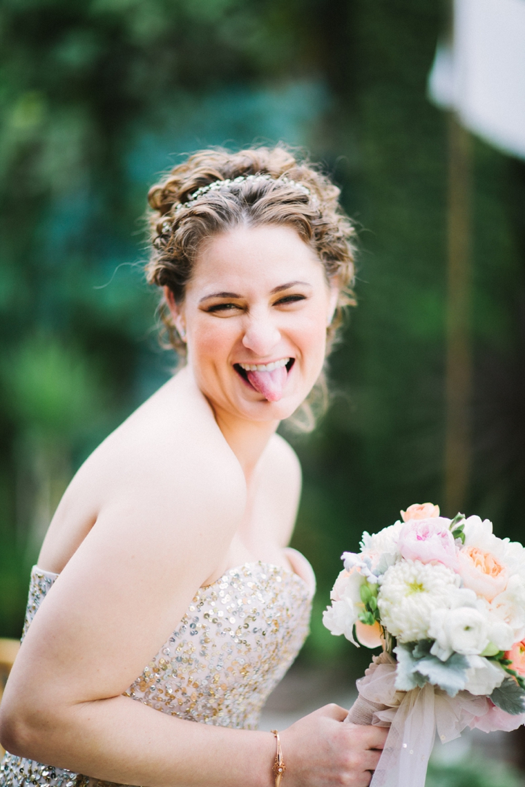 A Sparkly and Eclectic Smog Shoppe Wedding via TheELD.com