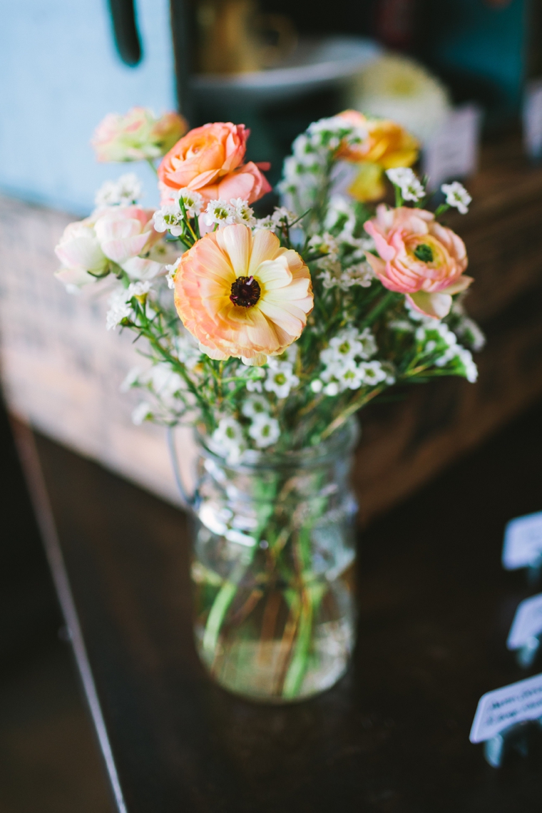 A Sparkly and Eclectic Smog Shoppe Wedding via TheELD.com