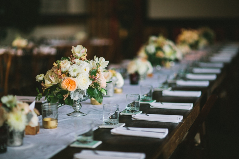 A Sparkly and Eclectic Smog Shoppe Wedding via TheELD.com