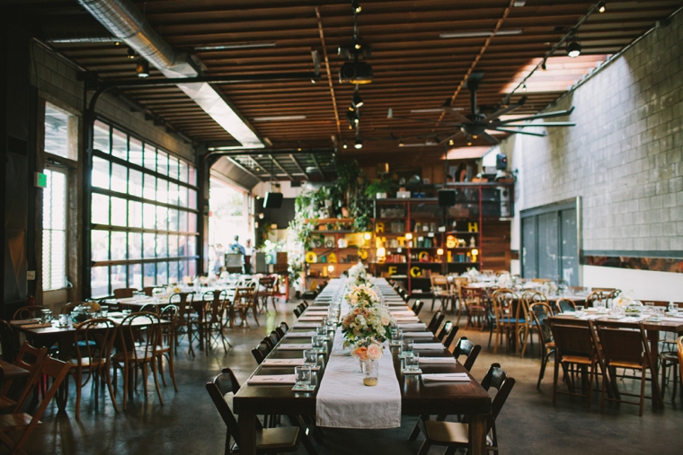 A Sparkly and Eclectic Smog Shoppe Wedding via TheELD.com