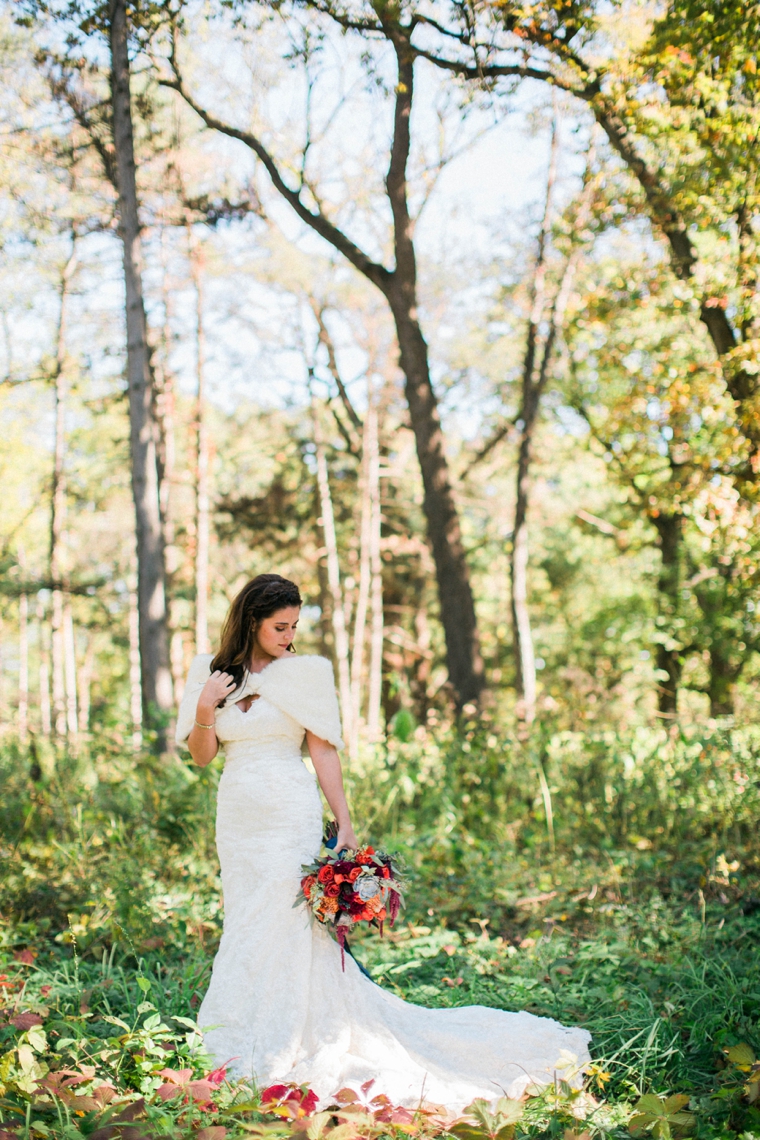 A Winter Wedding Look + How To Be Comfortable In Front Of The Camera via TheELD.com