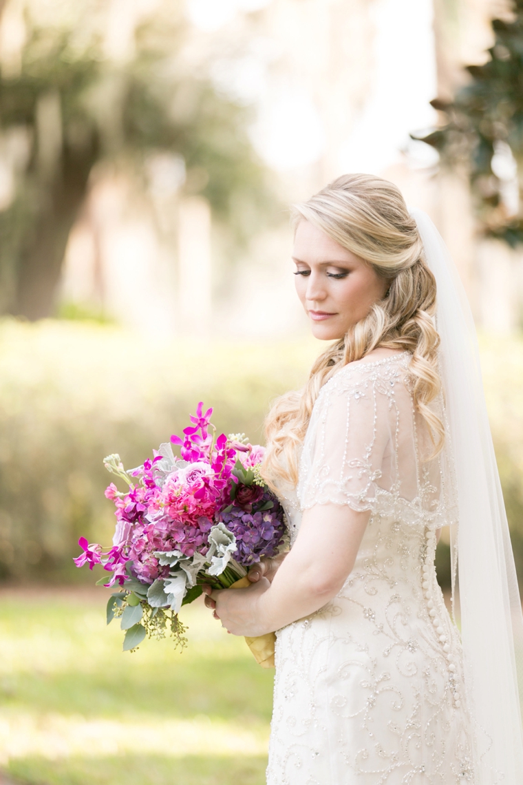 A Chic Plum & Champagne Wedding via TheELD.com