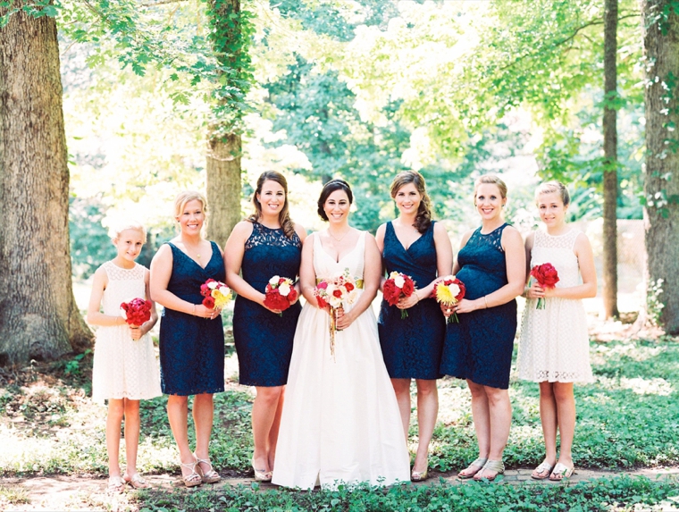 A Glitter Filled Colorful Wedding In North Carolina via TheELD.com