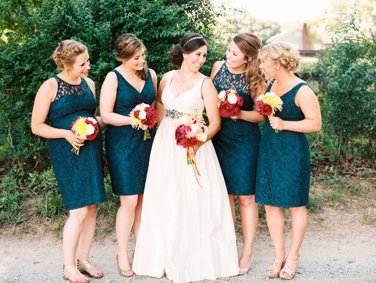 A Glitter Filled Colorful Wedding In North Carolina