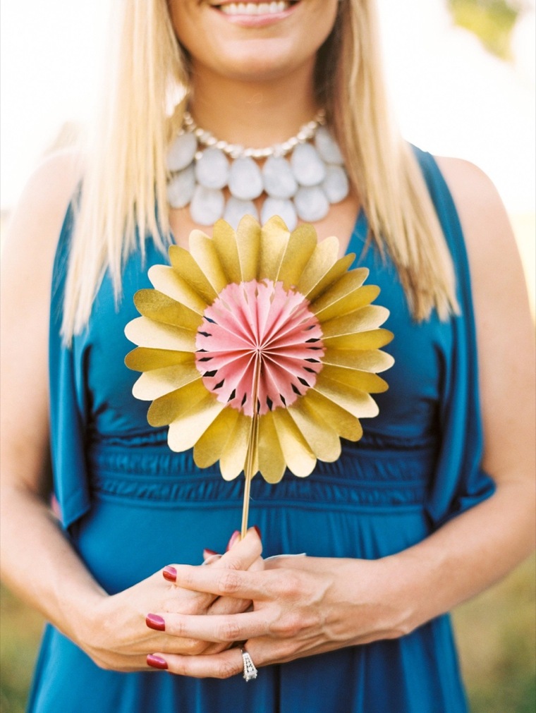 A Glitter Filled Colorful Wedding In North Carolina via TheELD.com