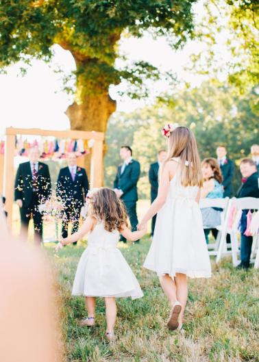 A Glitter Filled Colorful Wedding In North Carolina via TheELD.com