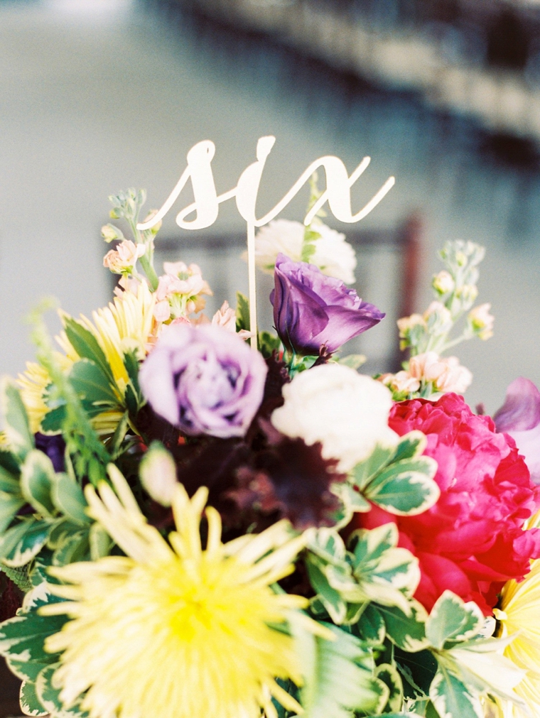 A Glitter Filled Colorful Wedding In North Carolina via TheELD.com