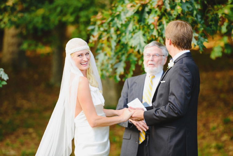 A Vintage Inspired Garden Wedding via TheELD.com