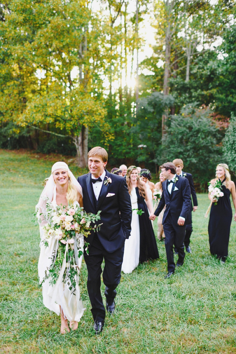 A Vintage Inspired Garden Wedding via TheELD.com