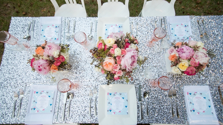 Colorful, Sparkly & Modern Wedding Ideas + ELDs 5 Year Blogiversary! via TheELD.com