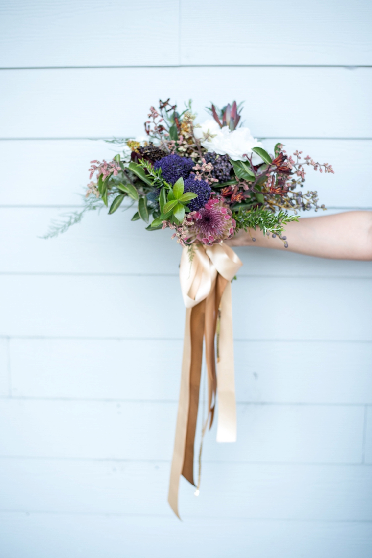 Eclectic Yellow, Plum & Marsala Wedding Ideas via TheELD.com