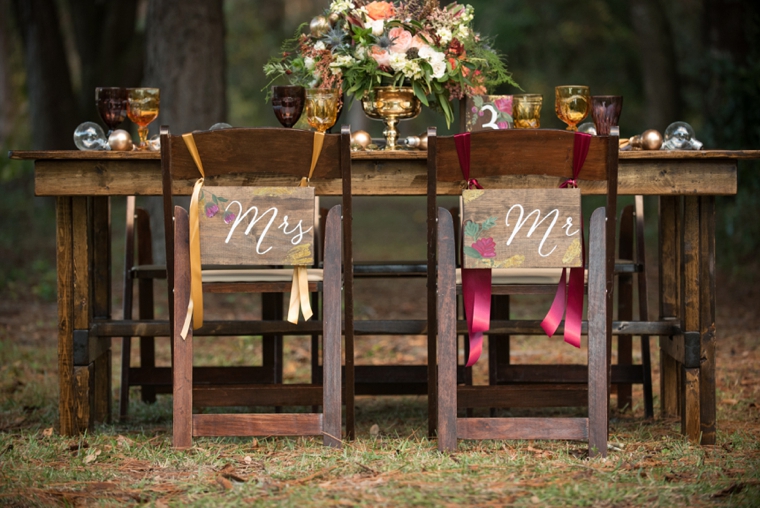 Eclectic Yellow, Plum & Marsala Wedding Ideas via TheELD.com