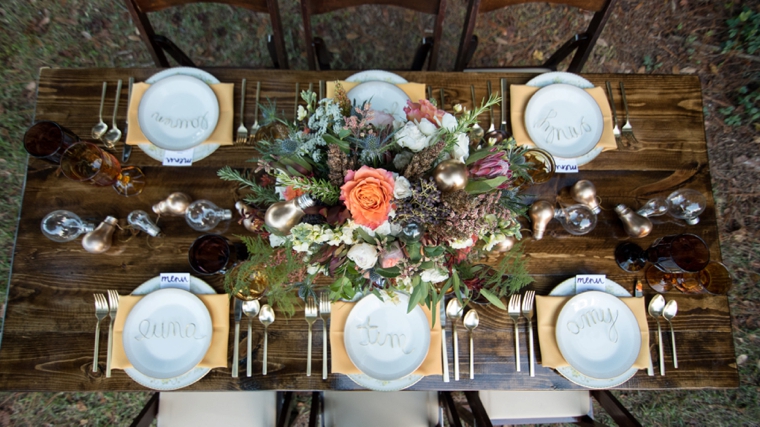 Eclectic Yellow, Plum & Marsala Wedding Ideas via TheELD.com