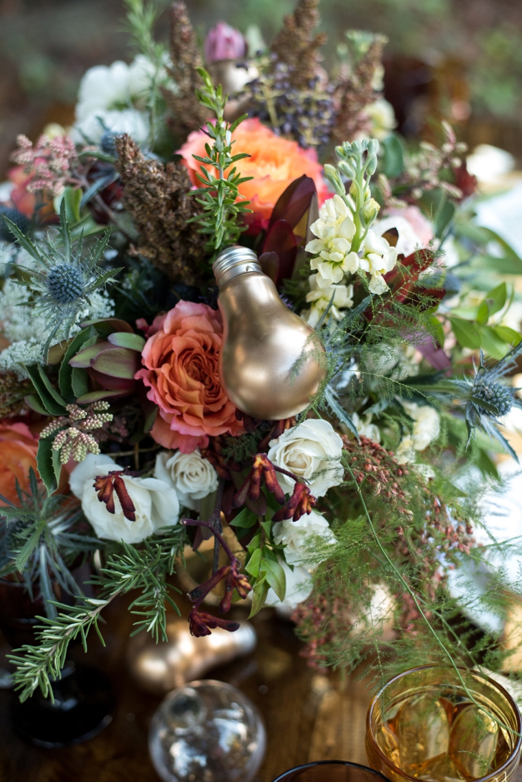 Eclectic Yellow, Plum & Marsala Wedding Ideas via TheELD.com