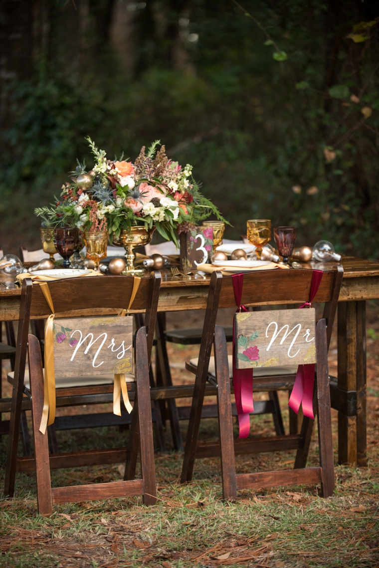 Eclectic Yellow, Plum & Marsala Wedding Ideas via TheELD.com