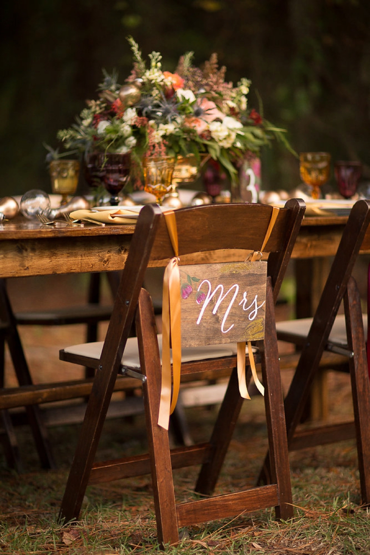 Eclectic Yellow, Plum & Marsala Wedding Ideas via TheELD.com