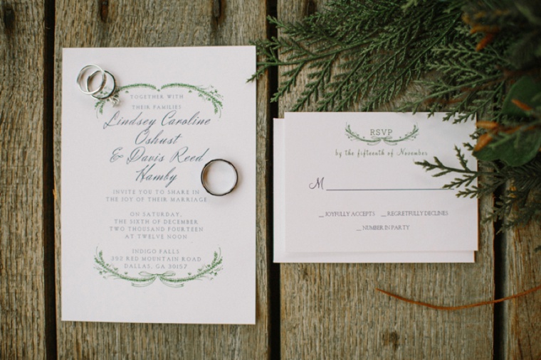 A Rustic Green and White Wedding via TheELD.com