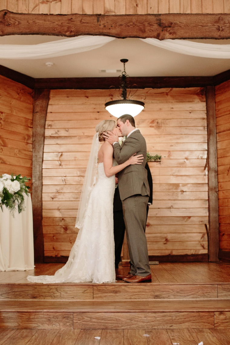 A Rustic Green and White Wedding via TheELD.com