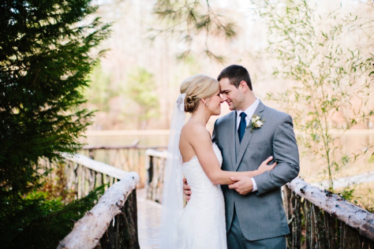 A Rustic Green and White Wedding via TheELD.com