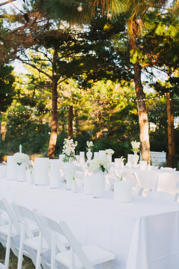 A Modern White Wedding via TheELD.com