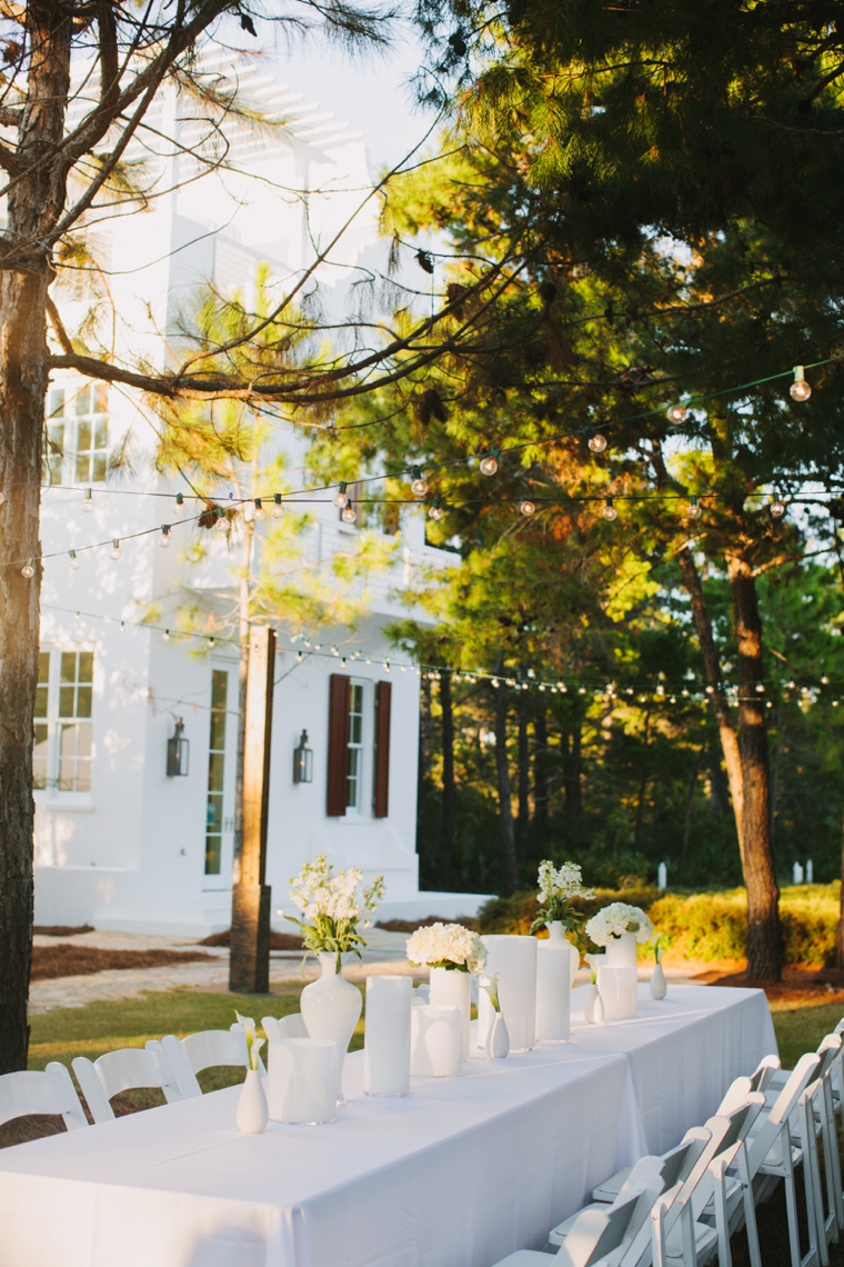 A Modern White Wedding via TheELD.com