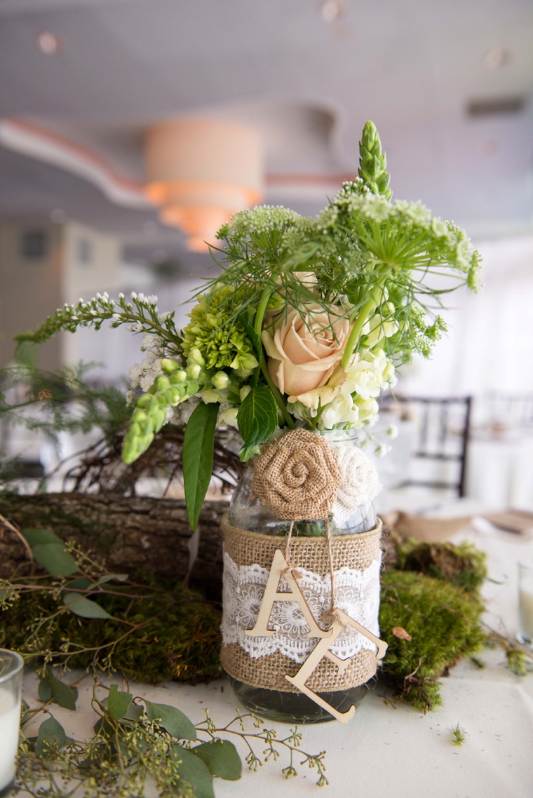 Rustic Green & White Nature Inspired Wedding via TheELD.com