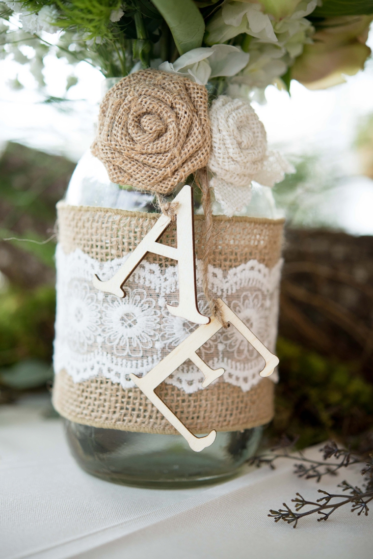 Rustic Green & White Nature Inspired Wedding via TheELD.com