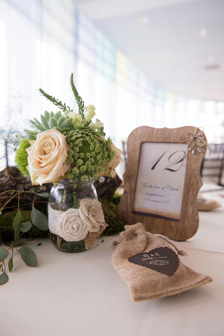 Rustic Green & White Nature Inspired Wedding via TheELD.com