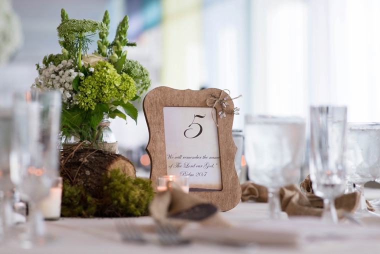 Rustic Green & White Nature Inspired Wedding via TheELD.com