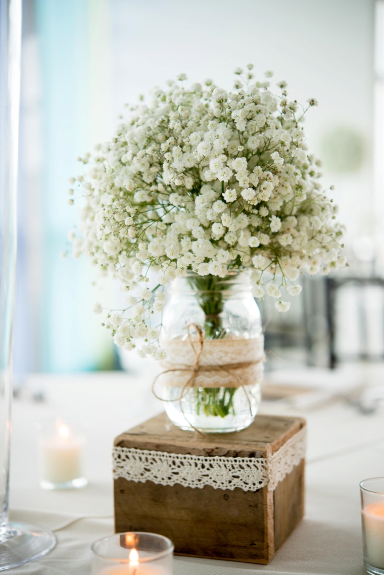 Rustic Green & White Nature Inspired Wedding via TheELD.com