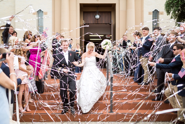 A Sophisticated Navy and White Wedding via TheELD.com