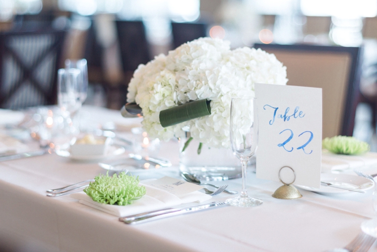 A Sophisticated Navy and White Wedding via TheELD.com