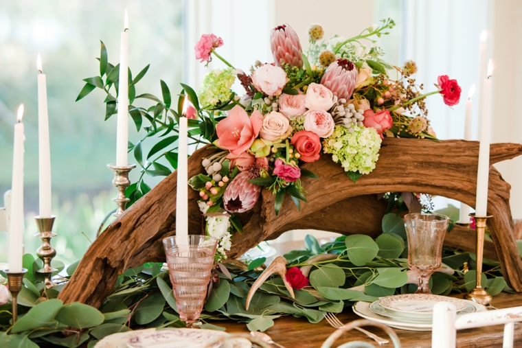 Vintage Boho Wedding Inspiration via TheELD.com