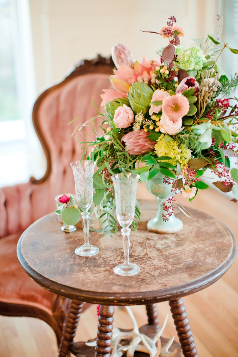 Vintage Boho Wedding Inspiration via TheELD.com