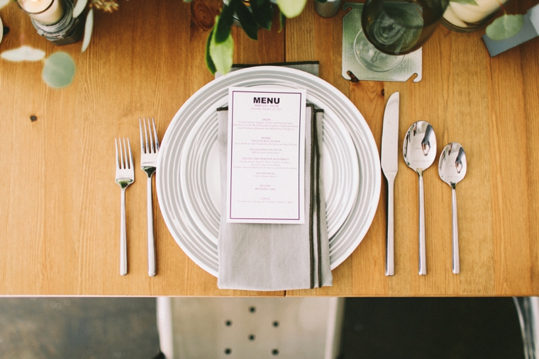 Chic Modern & Industrial Wedding Inspiration via TheELD.com