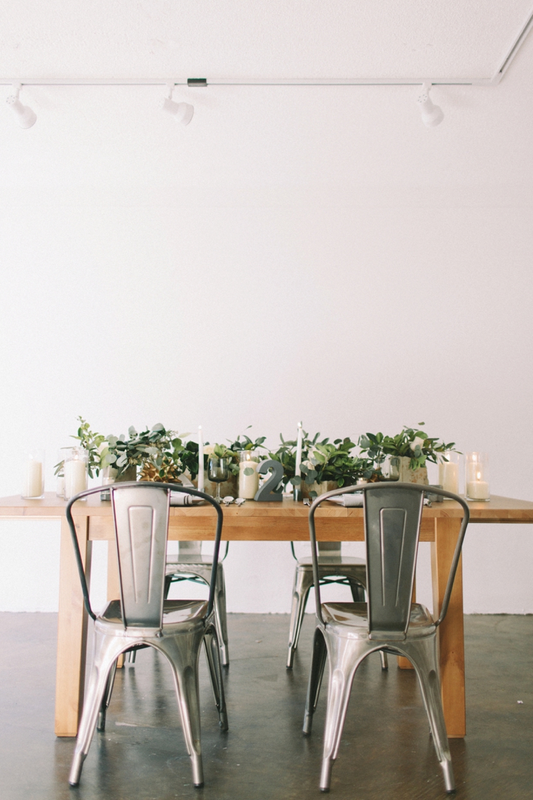 Chic Modern & Industrial Wedding Inspiration via TheELD.com