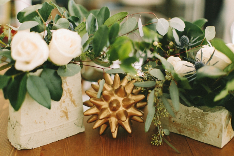 Chic Modern & Industrial Wedding Inspiration via TheELD.com