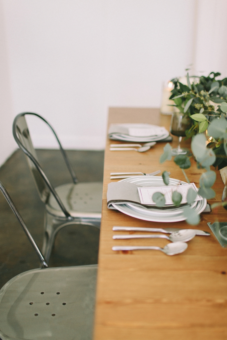 Chic Modern & Industrial Wedding Inspiration via TheELD.com